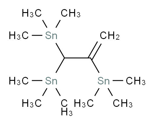 丙-2-烯-1,1,2-三基三(三甲基锡烷)