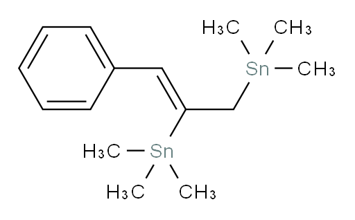 (Z)-(3-phenylprop-2-ene-1,2-diyl)bis(trimethylstannane)
