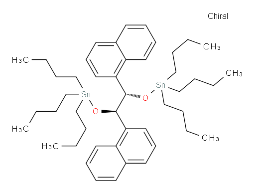 (7R,8S)-5,5,10,10-tetrabutyl-7,8-di(naphthalen-1-yl)-6,9-dioxa-5,10-distannatetradecane
