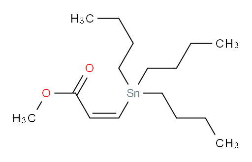 (Z)-methyl 3-(tributylstannyl)acrylate