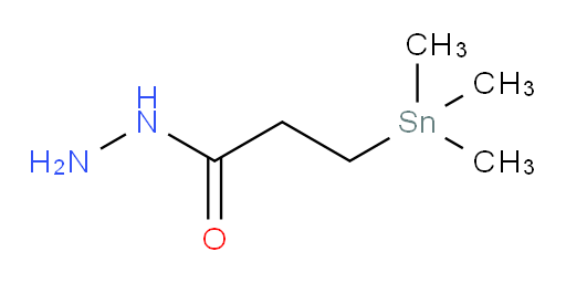 3-(trimethylstannyl)propanehydrazide
