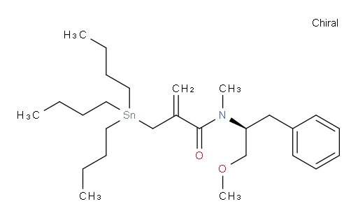 (S)-N-(1-methoxy-3-phenylpropan-2-yl)-N-methyl-2-((tributylstannyl)methyl)acrylamide