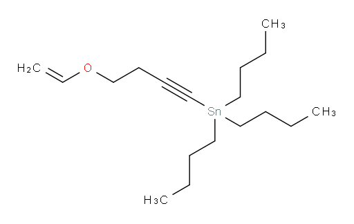 三丁基(4-(乙烯氧基)丁-1-炔-1-基)锡烷