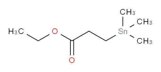 ethyl 3-(trimethylstannyl)propanoate
