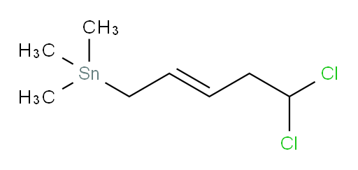 (E)-(5,5-dichloropent-2-en-1-yl)trimethylstannane