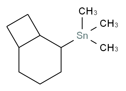 bicyclo[4.2.0]octan-2-yltrimethylstannane
