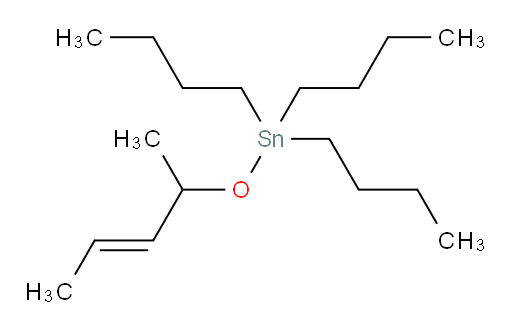 (E)-tributyl(pent-3-en-2-yloxy)stannane