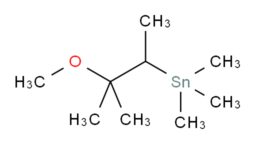 (3-methoxy-3-methylbutan-2-yl)trimethylstannane