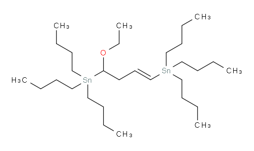 (E)-(4-ethoxybut-1-ene-1,4-diyl)bis(tributylstannane)