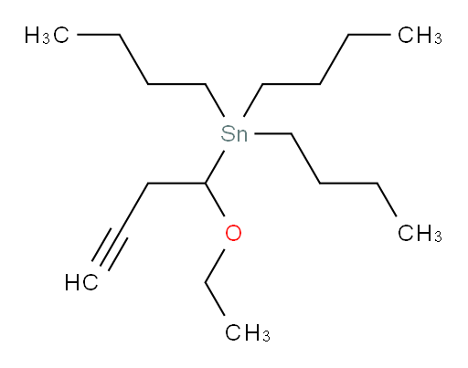 tributyl(1-ethoxybut-3-yn-1-yl)stannane