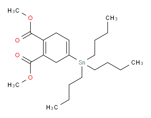 二甲基 4-(三丁基锡基)环己-1,4-二烯-1,2-二甲酸酯