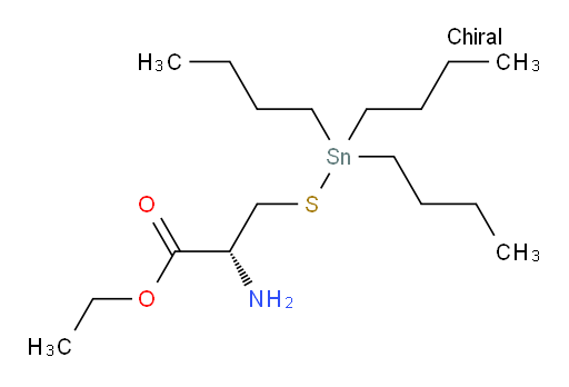 (R)-乙基 2-氨基-3-((三丁基锡基)硫基)丙酸酯