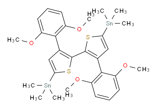 (3,3'-bis(2,6-dimethoxyphenyl)-[2,2'-bithiophene]-5,5'-diyl)bis(trimethylstannane)