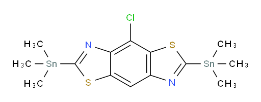 4-氯-2,6-双(三甲基锡基)苯并[1,2-d:4,5-d']双(噻唑)
