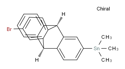 ((9R,10R)-6-bromo-9,10-dihydro-9,10-[1,2]benzenoanthracen-2-yl)trimethylstannane