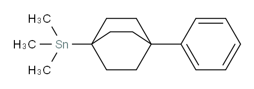 trimethyl(4-phenylbicyclo[2.2.2]octan-1-yl)stannane