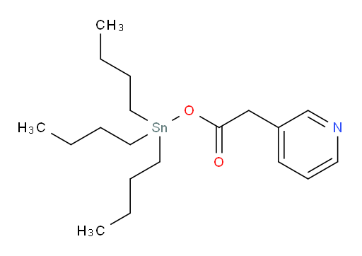 tributylstannyl 2-(pyridin-3-yl)acetate