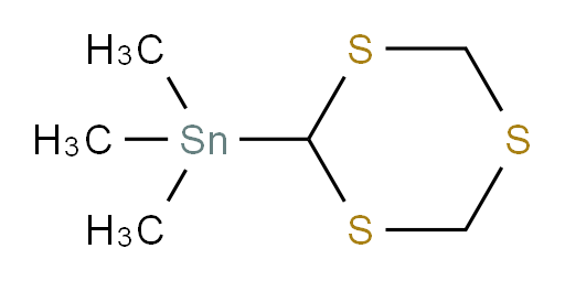 trimethyl(1,3,5-trithian-2-yl)stannane