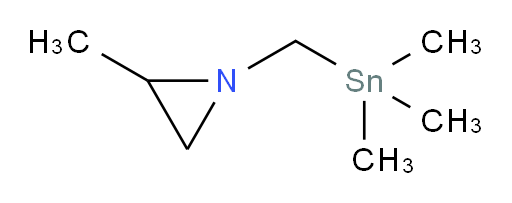 2-methyl-1-((trimethylstannyl)methyl)aziridine