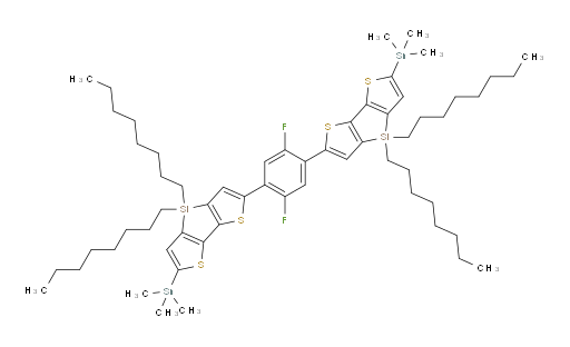 6,6'-(2,5-difluoro-1,4-phenylene)bis(4,4-dioctyl-2-(trimethylstannyl)-4H-silolo[3,2-b:4,5-b']dithiophene)