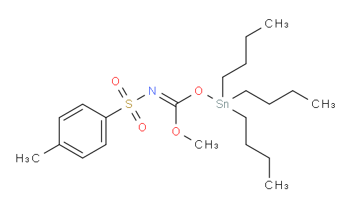 (E)-methyl (tributylstannyl) tosylcarbonimidate