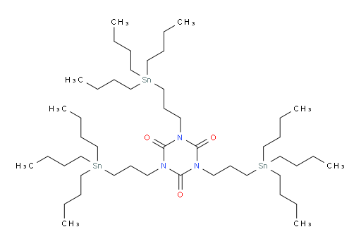 1,3,5-tris(3-(tributylstannyl)propyl)-1,3,5-triazinane-2,4,6-trione