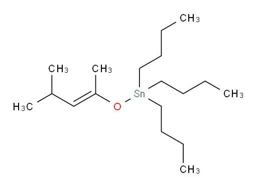 (E)-tributyl((4-methylpent-2-en-2-yl)oxy)stannane