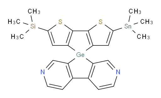 2'-(三甲基硅基)-6'-(三甲基锡基)螺[germolo[2,3-c:5,4-c']二吡啶-9,4'-germolo[3,2-b:4,5-b']二噻吩]