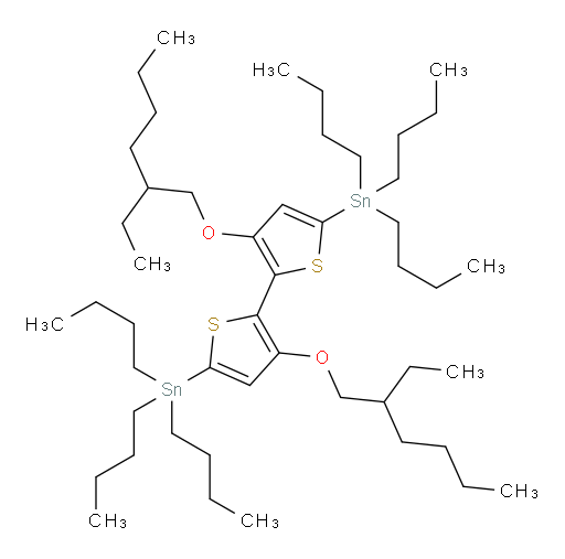 (3,3'-bis((2-ethylhexyl)oxy)-[2,2'-bithiophene]-5,5'-diyl)bis(tributylstannane)