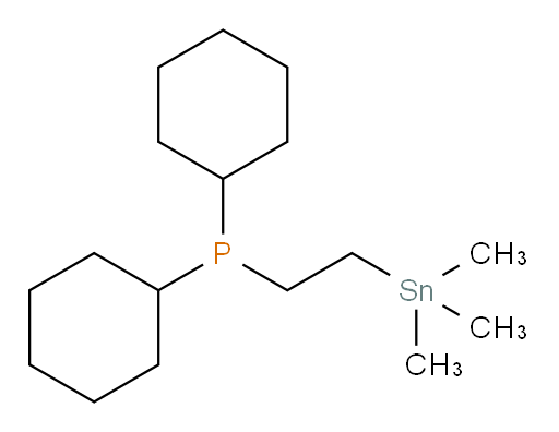 dicyclohexyl(2-(trimethylstannyl)ethyl)phosphine