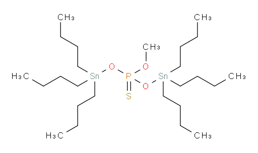 O-methyl O,O-bis(tributylstannyl) phosphorothioate