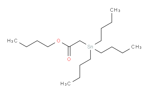 butyl 2-(tributylstannyl)acetate