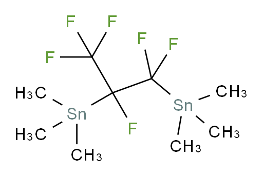 (perfluoropropane-1,2-diyl)bis(trimethylstannane)