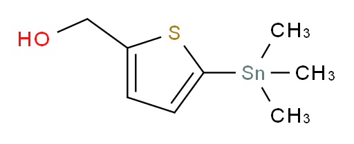 (5-(trimethylstannyl)thiophen-2-yl)methanol