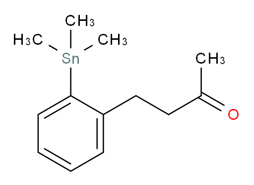 4-(2-(trimethylstannyl)phenyl)butan-2-one