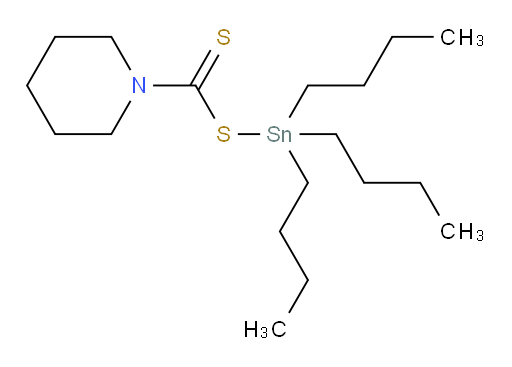 tributylstannyl piperidine-1-carbodithioate