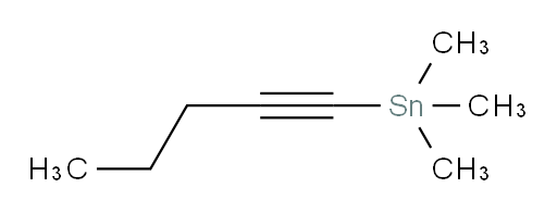 trimethyl(pent-1-yn-1-yl)stannane