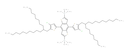 (4,8-bis(4-chloro-5-(2-octyldodecyl)thiophen-2-yl)benzo[1,2-b:4,5-b']dithiophene-2,6-diyl)bis(trimethylstannane)