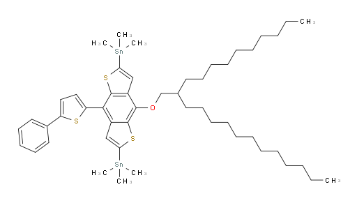 (4-((2-decyltetradecyl)oxy)-8-(5-phenylthiophen-2-yl)benzo[1,2-b:4,5-b']dithiophene-2,6-diyl)bis(trimethylstannane)