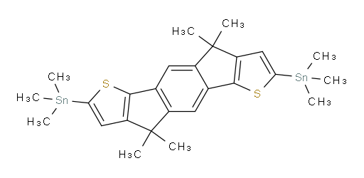 (4,4,9,9-tetramethyl-4,9-dihydro-s-indaceno[1,2-b:5,6-b']dithiophene-2,7-diyl)bis(trimethylstannane)