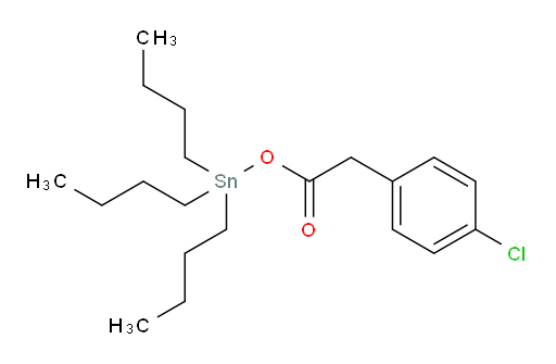 tributylstannyl 2-(4-chlorophenyl)acetate
