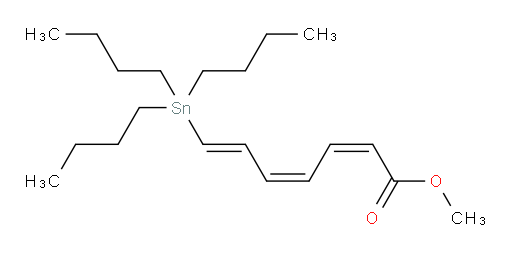 (2Z,4Z,6E)-甲基 7-(三丁基锡基)庚-2,4,6-三烯酸酯