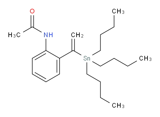 N-(2-(1-(三丁基锡基)乙烯基)苯基)乙酰胺