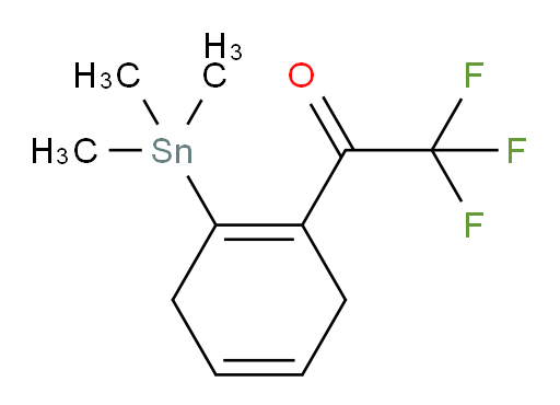 2,2,2-三氟-1-(2-(三甲基锡基)环己-1,4-二烯-1-基)乙酮