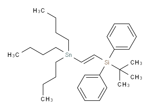 (E)-tert-butyldiphenyl(2-(tributylstannyl)vinyl)silane
