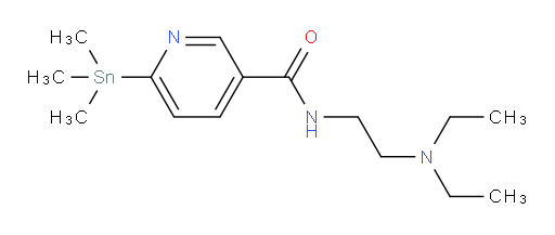 N-(2-(diethylamino)ethyl)-6-(trimethylstannyl)nicotinamide
