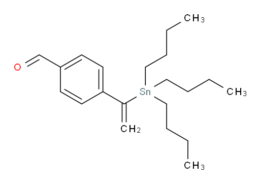 4-(1-(tributylstannyl)vinyl)benzaldehyde