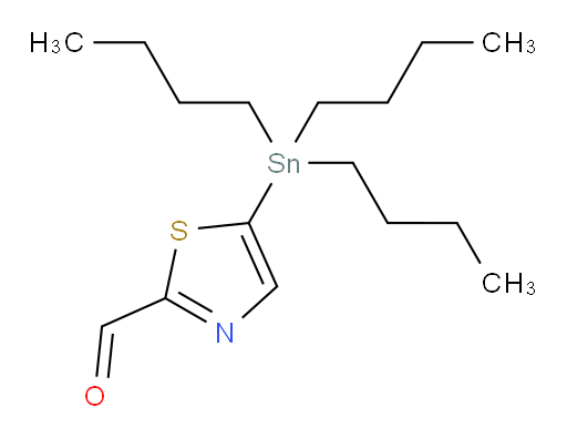 5-(tributylstannyl)thiazole-2-carbaldehyde
