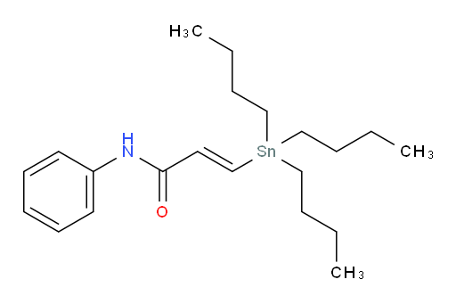 (E)-N-phenyl-3-(tributylstannyl)acrylamide