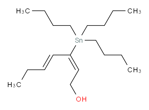 (2E,4E)-3-(tributylstannyl)hepta-2,4-dien-1-ol